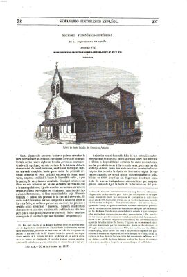 Semanario pintoresco español Sonntag 20. September 1857