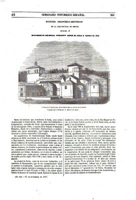 Semanario pintoresco español Sonntag 15. November 1857