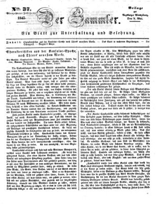 Der Sammler (Augsburger Abendzeitung) Mittwoch 7. Mai 1845