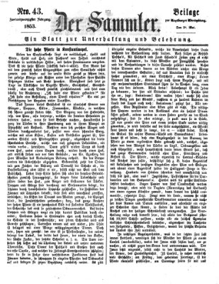 Der Sammler (Augsburger Abendzeitung) Samstag 28. Mai 1853