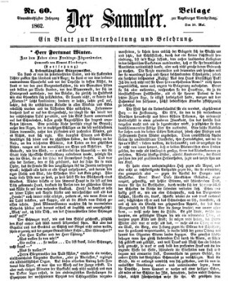 Der Sammler (Augsburger Abendzeitung) Dienstag 20. Mai 1862