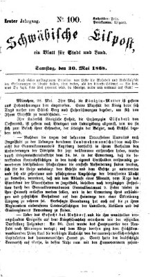 Schwäbische Eilpost Samstag 30. Mai 1868