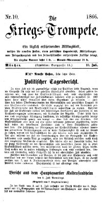 Die Kriegs-Trompete Dienstag 10. Juli 1866