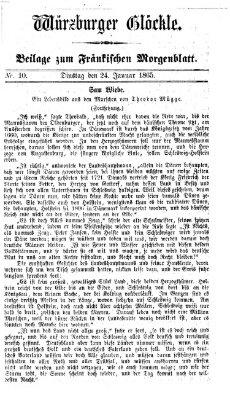 Fränkisches Morgenblatt Dienstag 24. Januar 1865