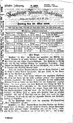 Augsburger neueste Nachrichten Freitag 18. Mai 1866