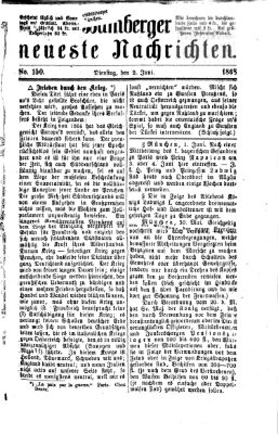 Bamberger neueste Nachrichten Dienstag 2. Juni 1868