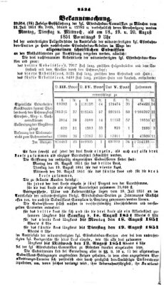 Neueste Nachrichten aus dem Gebiete der Politik (Münchner neueste Nachrichten) Mittwoch 30. Juli 1851