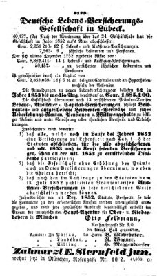 Neueste Nachrichten aus dem Gebiete der Politik (Münchner neueste Nachrichten) Sonntag 18. September 1853