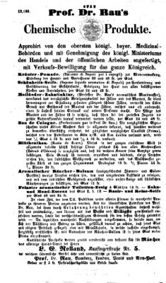 Neueste Nachrichten aus dem Gebiete der Politik (Münchner neueste Nachrichten) Sonntag 25. Mai 1856