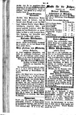 Neueste Nachrichten aus dem Gebiete der Politik (Münchner neueste Nachrichten) Donnerstag 25. September 1856