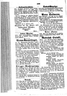 Neueste Nachrichten aus dem Gebiete der Politik (Münchner neueste Nachrichten) Donnerstag 19. Februar 1857