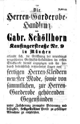 Neueste Nachrichten aus dem Gebiete der Politik (Münchner neueste Nachrichten) Sonntag 27. September 1863