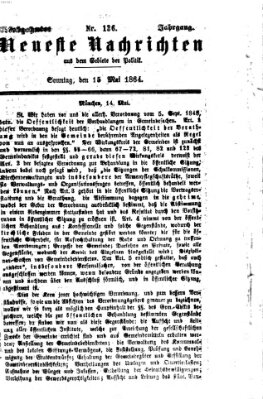 Neueste Nachrichten aus dem Gebiete der Politik (Münchner neueste Nachrichten) Sonntag 15. Mai 1864