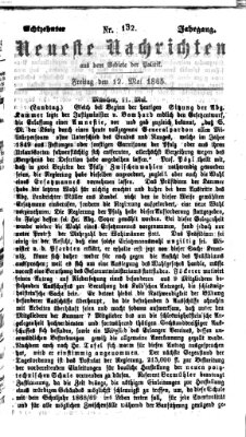 Neueste Nachrichten aus dem Gebiete der Politik (Münchner neueste Nachrichten) Freitag 12. Mai 1865