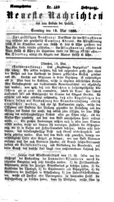 Neueste Nachrichten aus dem Gebiete der Politik (Münchner neueste Nachrichten) Samstag 19. Mai 1866