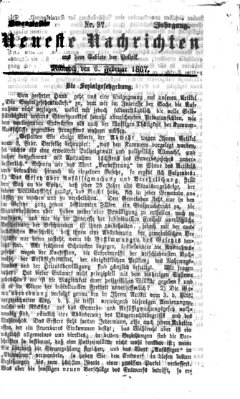 Neueste Nachrichten aus dem Gebiete der Politik (Münchner neueste Nachrichten) Mittwoch 6. Februar 1867