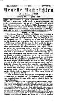 Neueste Nachrichten aus dem Gebiete der Politik (Münchner neueste Nachrichten) Montag 17. Juni 1867