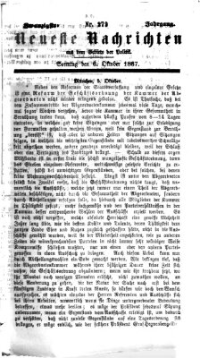 Neueste Nachrichten aus dem Gebiete der Politik (Münchner neueste Nachrichten) Sonntag 6. Oktober 1867