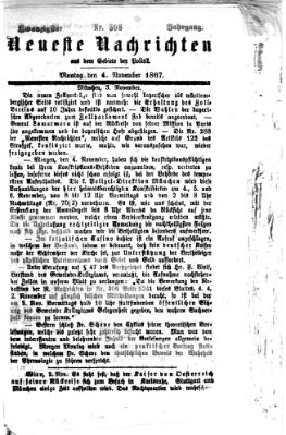 Neueste Nachrichten aus dem Gebiete der Politik (Münchner neueste Nachrichten) Montag 4. November 1867