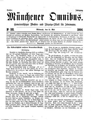 Münchener Omnibus Mittwoch 11. Mai 1864