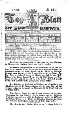 Tag-Blatt der Stadt Bamberg (Bamberger Tagblatt) Freitag 2. Mai 1856