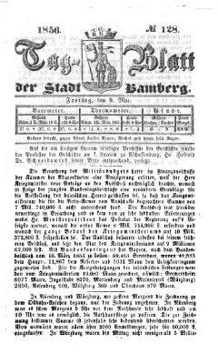 Tag-Blatt der Stadt Bamberg (Bamberger Tagblatt) Freitag 9. Mai 1856