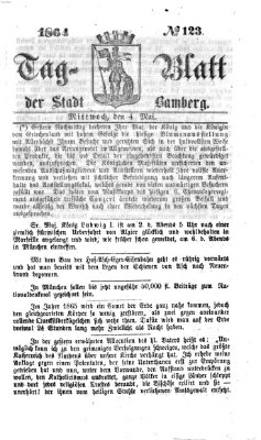 Tag-Blatt der Stadt Bamberg (Bamberger Tagblatt) Mittwoch 4. Mai 1864