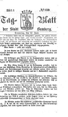 Tag-Blatt der Stadt Bamberg (Bamberger Tagblatt) Sonntag 12. Juni 1864