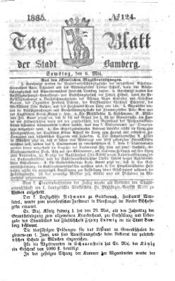 Tag-Blatt der Stadt Bamberg (Bamberger Tagblatt) Samstag 6. Mai 1865