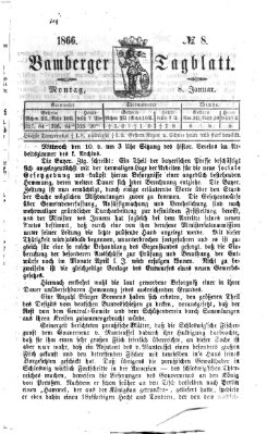 Bamberger Tagblatt Montag 8. Januar 1866