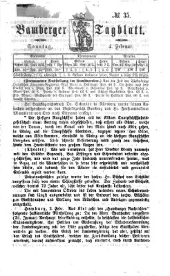 Bamberger Tagblatt Sonntag 4. Februar 1866