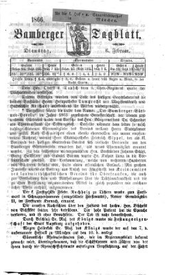 Bamberger Tagblatt Dienstag 6. Februar 1866