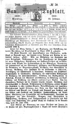 Bamberger Tagblatt Montag 19. Februar 1866