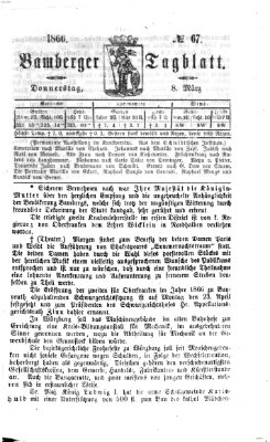 Bamberger Tagblatt Donnerstag 8. März 1866