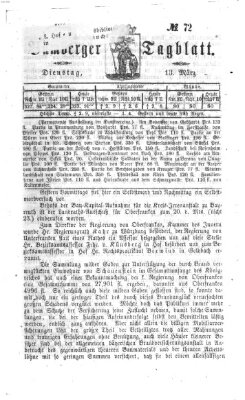 Bamberger Tagblatt Dienstag 13. März 1866