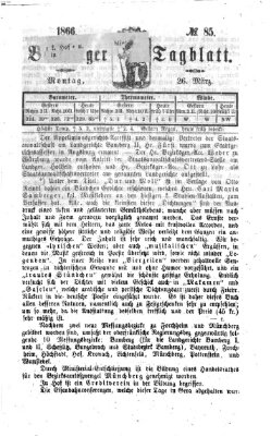 Bamberger Tagblatt Montag 26. März 1866