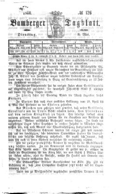 Bamberger Tagblatt Dienstag 8. Mai 1866