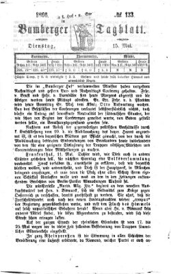 Bamberger Tagblatt Dienstag 15. Mai 1866