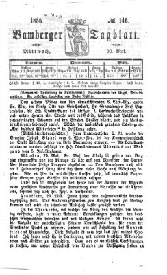 Bamberger Tagblatt Mittwoch 30. Mai 1866