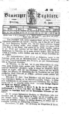 Bamberger Tagblatt Freitag 15. Juni 1866