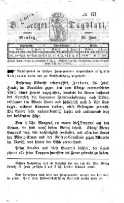 Bamberger Tagblatt Montag 25. Juni 1866