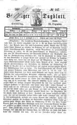 Bamberger Tagblatt Sonntag 16. Dezember 1866