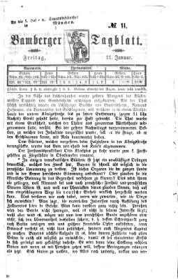 Bamberger Tagblatt Freitag 11. Januar 1867