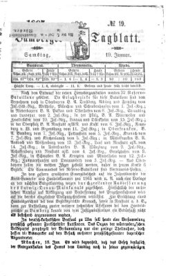 Bamberger Tagblatt Samstag 19. Januar 1867