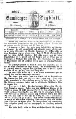 Bamberger Tagblatt Mittwoch 6. Februar 1867