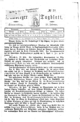 Bamberger Tagblatt Donnerstag 21. Februar 1867