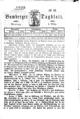 Bamberger Tagblatt Montag 4. März 1867