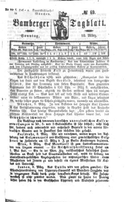 Bamberger Tagblatt Sonntag 10. März 1867