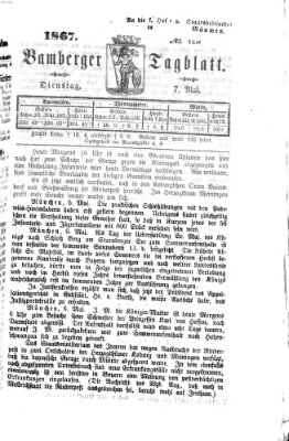 Bamberger Tagblatt Dienstag 7. Mai 1867