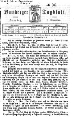 Bamberger Tagblatt Sonntag 3. November 1867